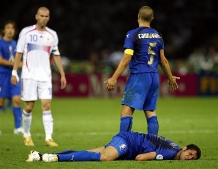 cannavaro  zidane