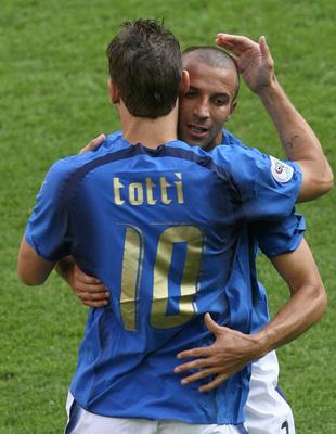 totti et del piero